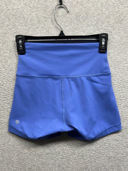 Lululemon Wunder Train Contour Fit High-Rise Short 4" Size 6 Wild Indigo