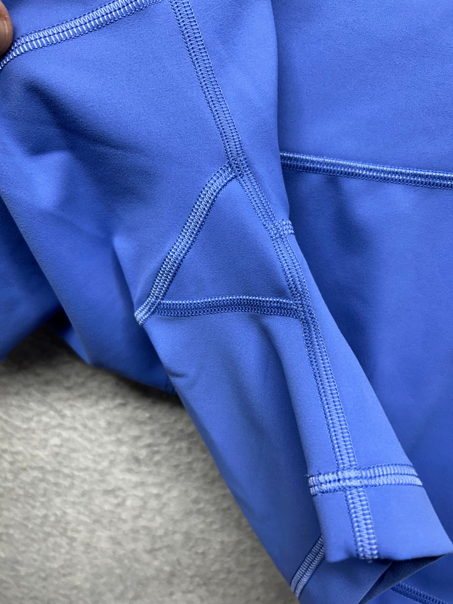 Lululemon Wunder Train Contour Fit High-Rise Short 4" Size 6 Wild Indigo