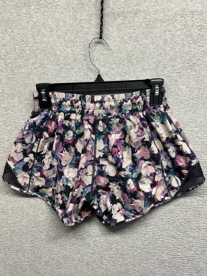 Lululemon Hotty Hot Short II 2.5" Size 6 Utopia Multi | Deep Phantom