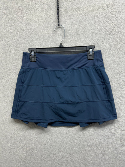 Lululemon Pace Rival Skirt 15" Size 6 True Navy