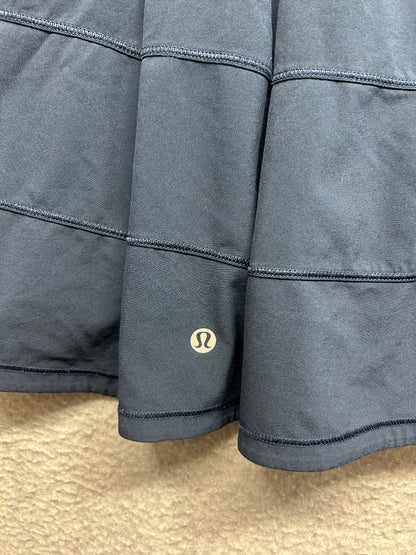 Lululemon Pace Rival Skirt 15" Size 6 True Navy