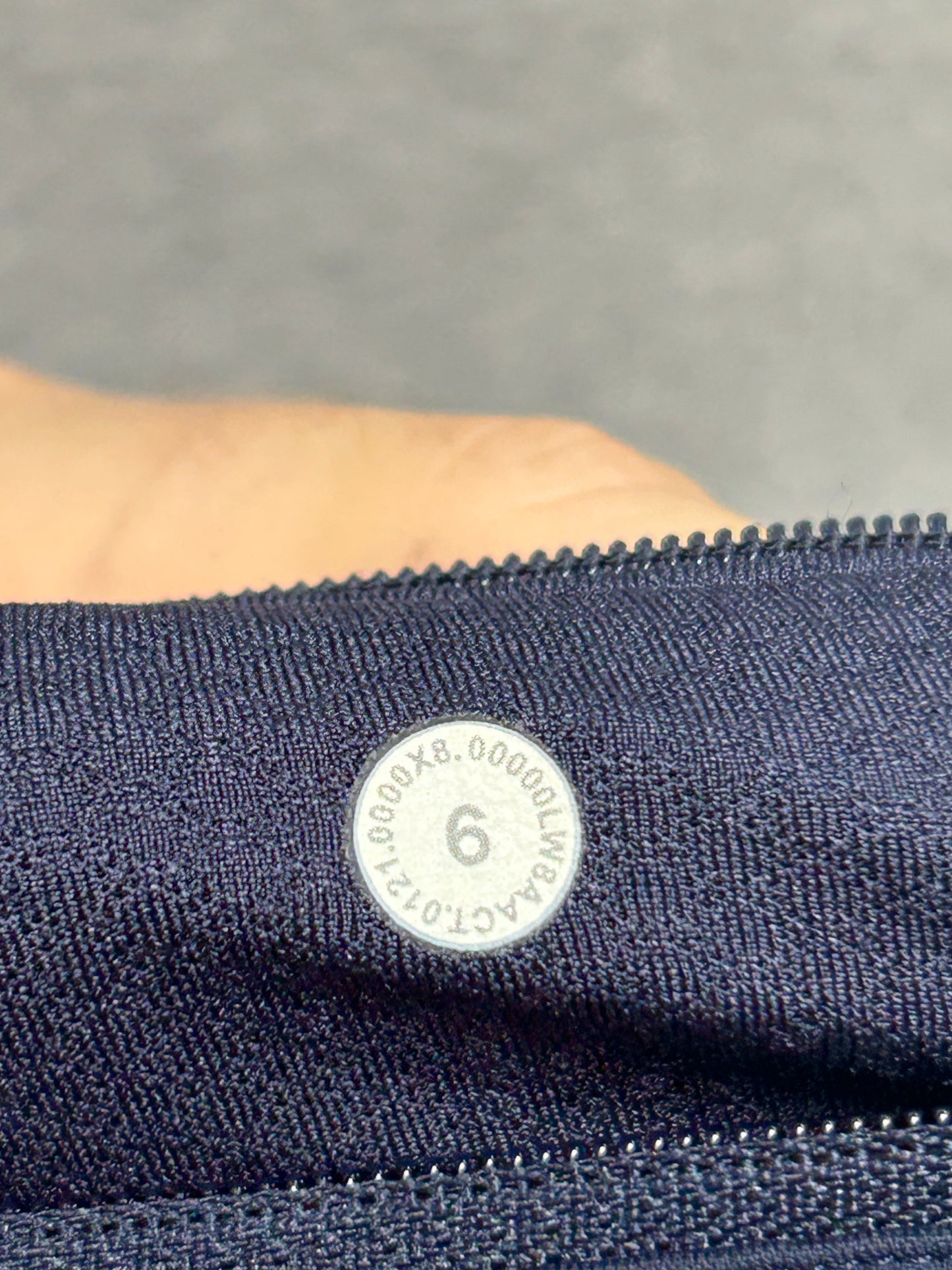 Lululemon Pace Rival Skirt 15" Size 6 True Navy
