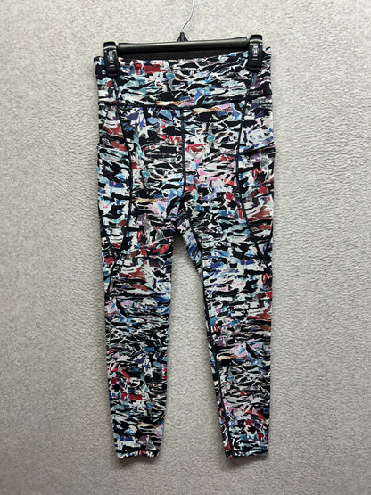 Lululemon Break Free Tight 25" Size 8 Culture Clash Starlight Black