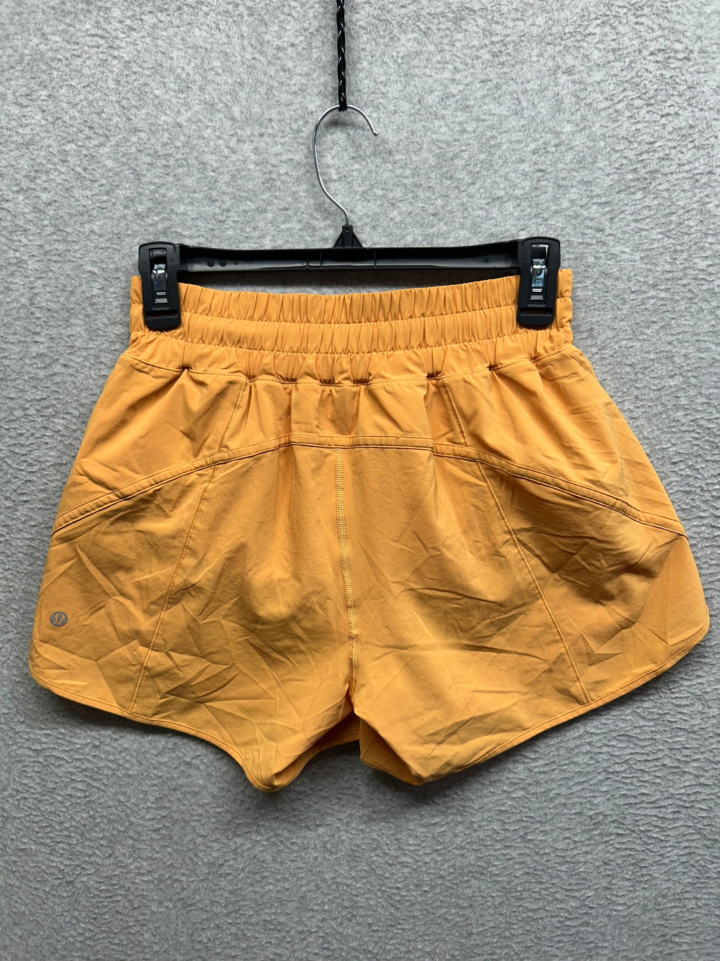 Lululemon Track That Short 5" Size 6 Monarch Orange