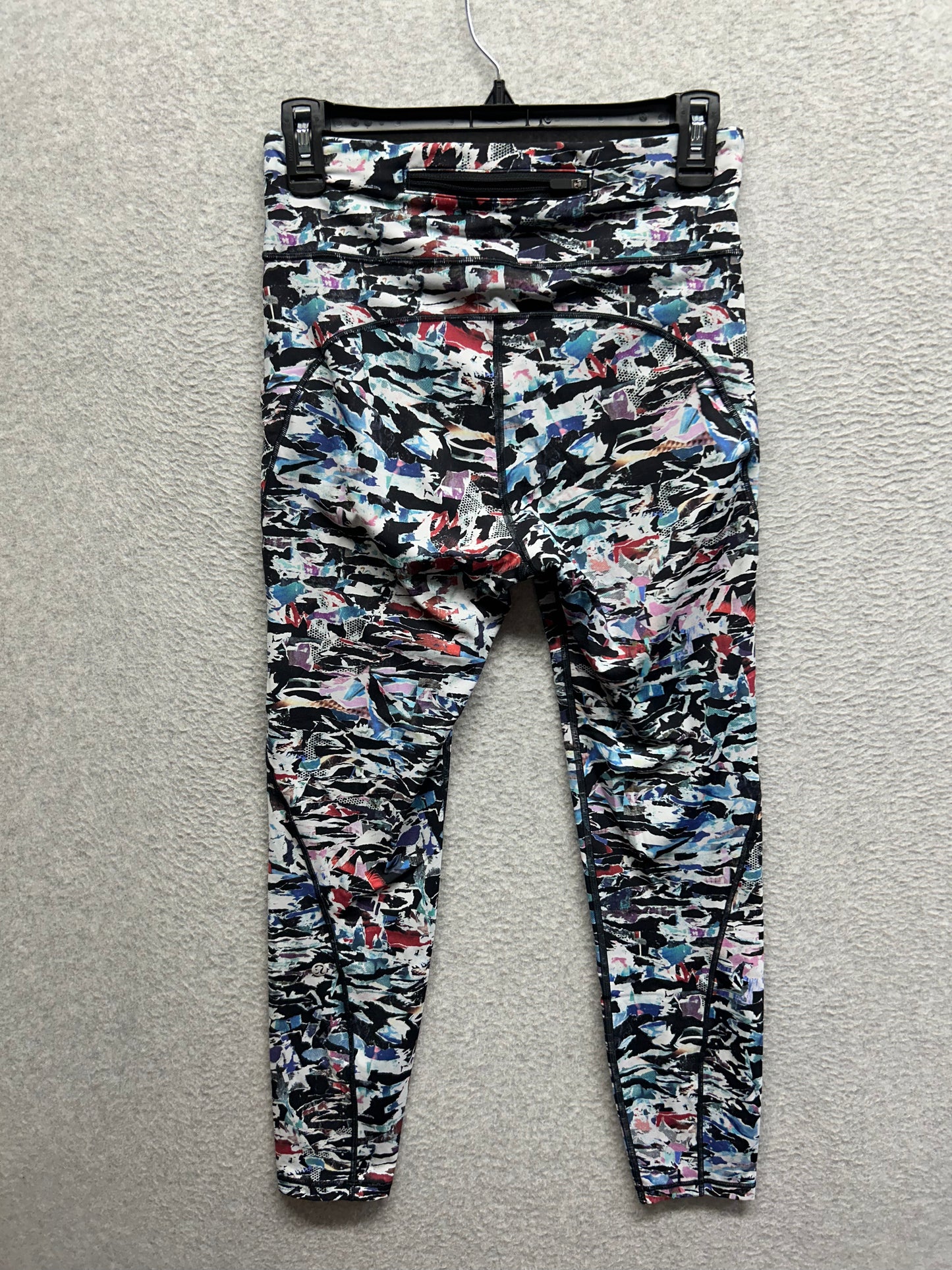 Lululemon Break Free Tight 25" Size 8 Culture Clash Starlight Black