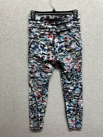 Lululemon Break Free Tight 25" Size 8 Culture Clash Starlight Black
