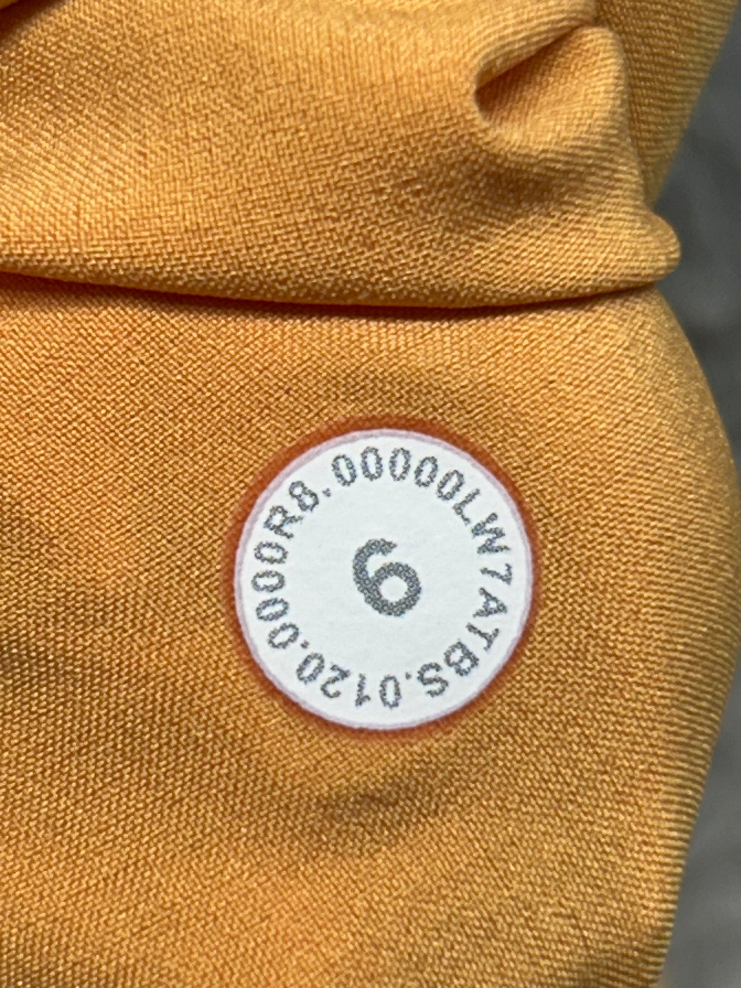 Lululemon Track That Short 5" Size 6 Monarch Orange