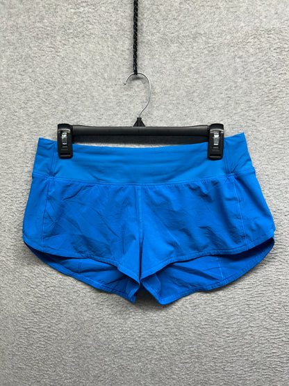 Lululemon Speed Up Short 2.5" Size 6 Blue