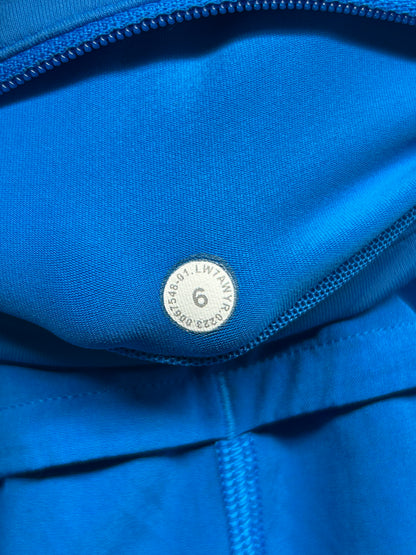Lululemon Speed Up Short 2.5" Size 6 Blue