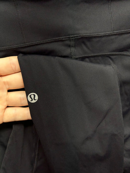 Lululemon Fast & Free Tight Tall 31" Size 8 Black