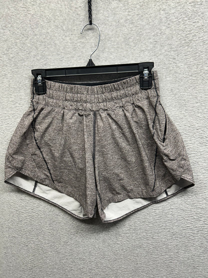 Lululemon Track That Short 5" Size 6 Heather Lux Multi Black