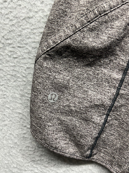 Lululemon Track That Short 5" Size 6 Heather Lux Multi Black