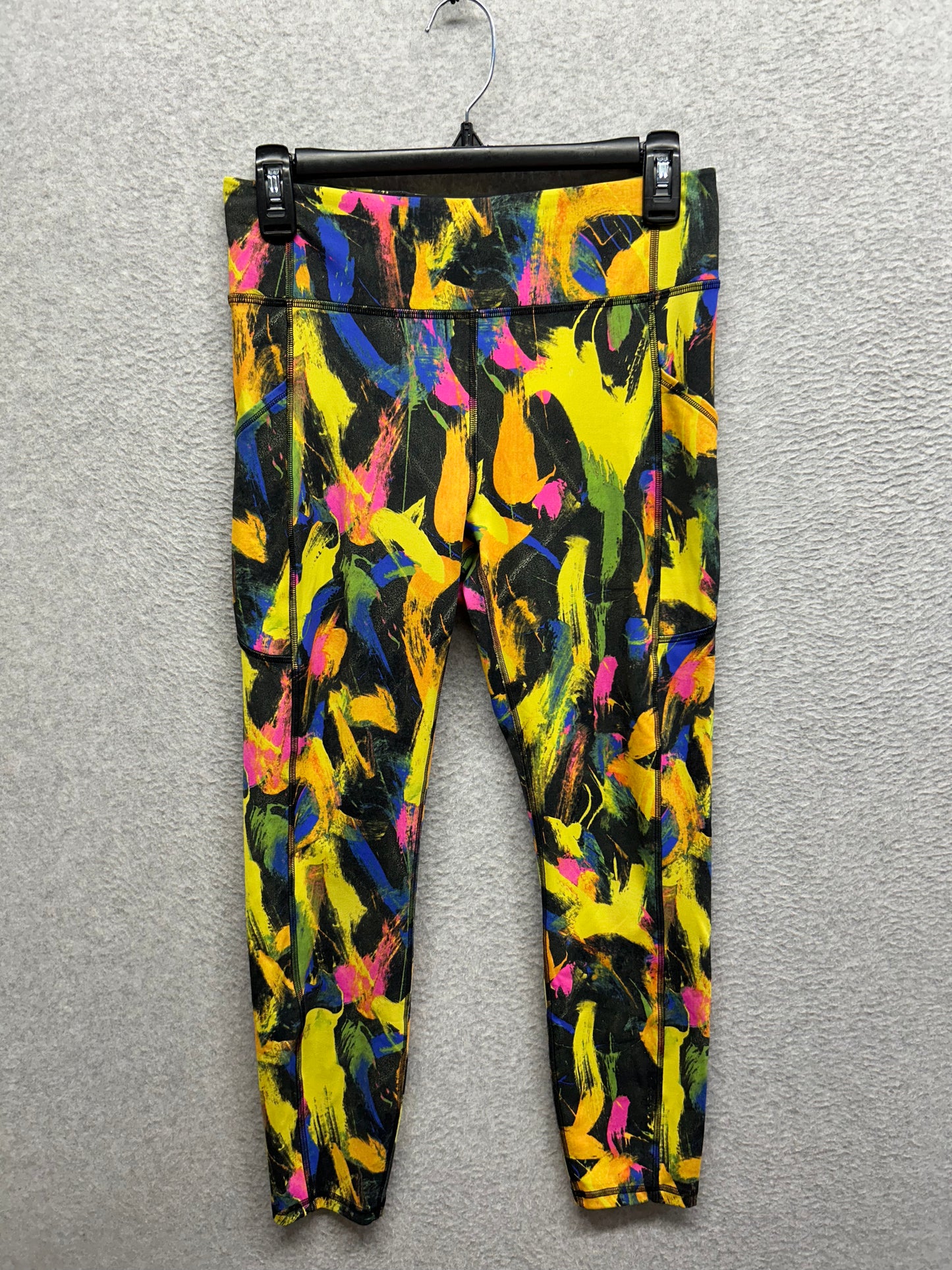 Lululemon Invigorate High-Rise Tight 25" Size 8 Undertone Black Multi