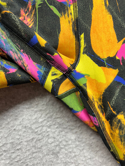 Lululemon Invigorate High-Rise Tight 25" Size 8 Undertone Black Multi