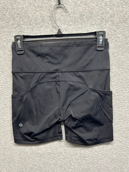 Lululemon Fast And Free Short 6" Size 6 Black