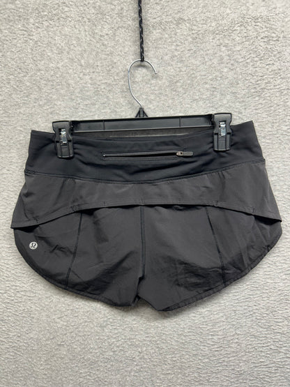 Lululemon Speed Up Short 2.5" Size 6 Black