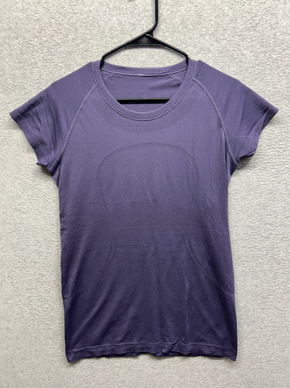 Lululemon Run: Swiftly Tech Short Sleeve Size 10 Purple Swan