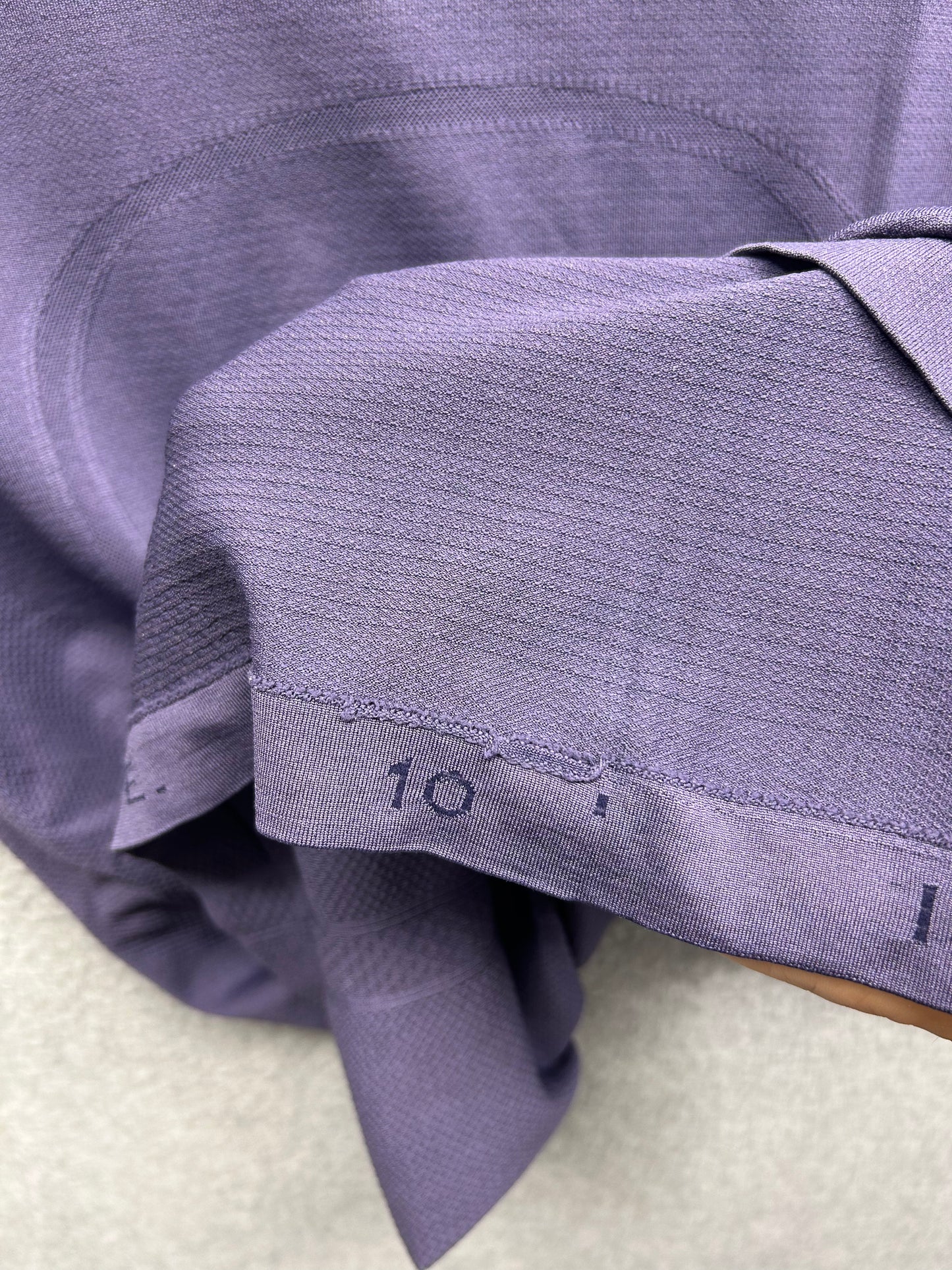 Lululemon Run: Swiftly Tech Short Sleeve Size 10 Purple Swan