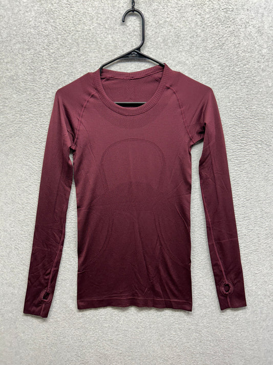 Lululemon Swiftly Tech Long Sleeve Crew Size 4 Garent