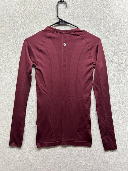 Lululemon Swiftly Tech Long Sleeve Crew Size 4 Garent