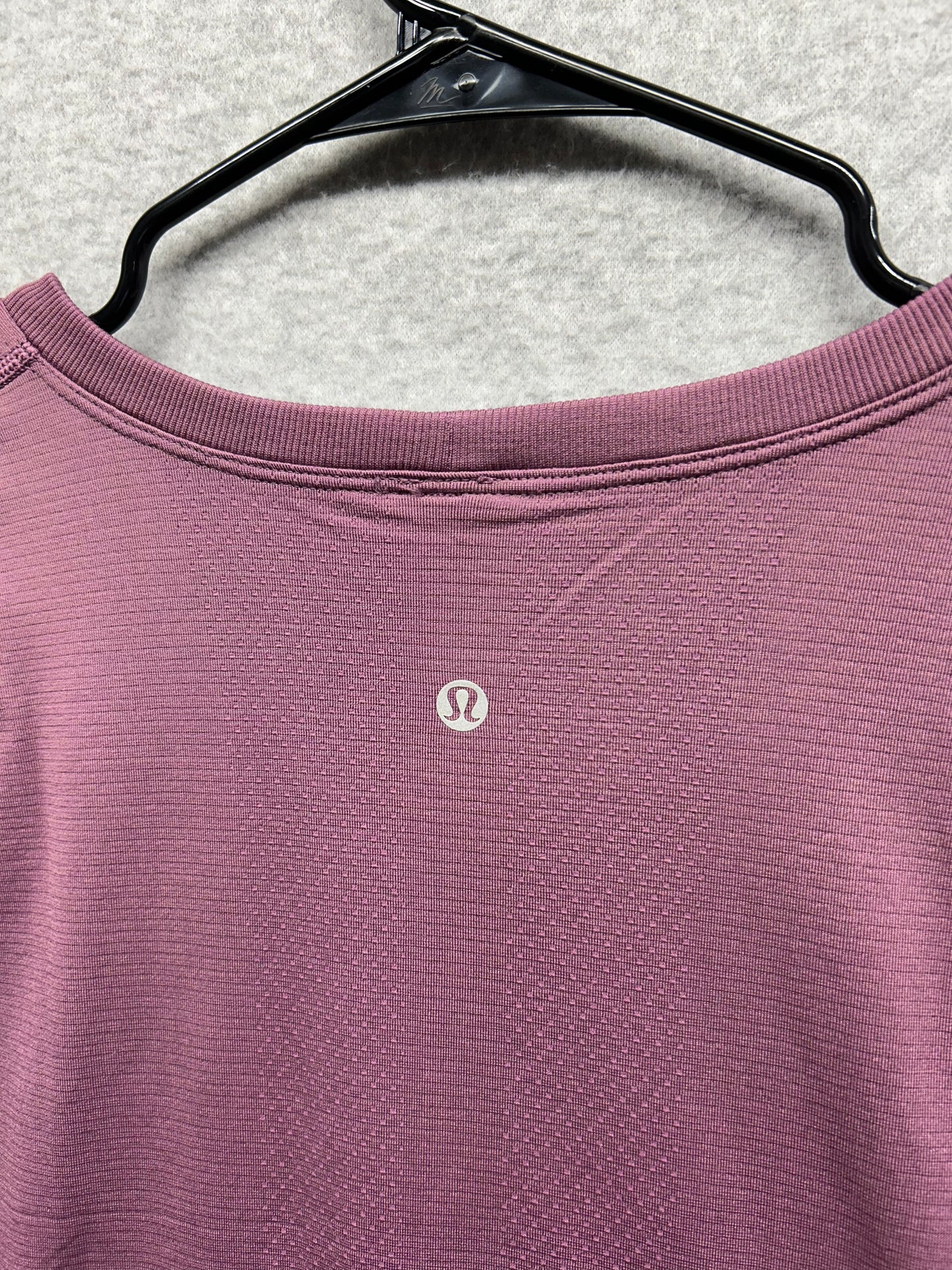 Lululemon Swiftly Tech Relaxed Long Sleeve Crew Size 4 Heathered Pale Plum