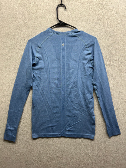 Lululemon Run: Swiftly Tech Long Sleeve Size 8 Limitless Blue