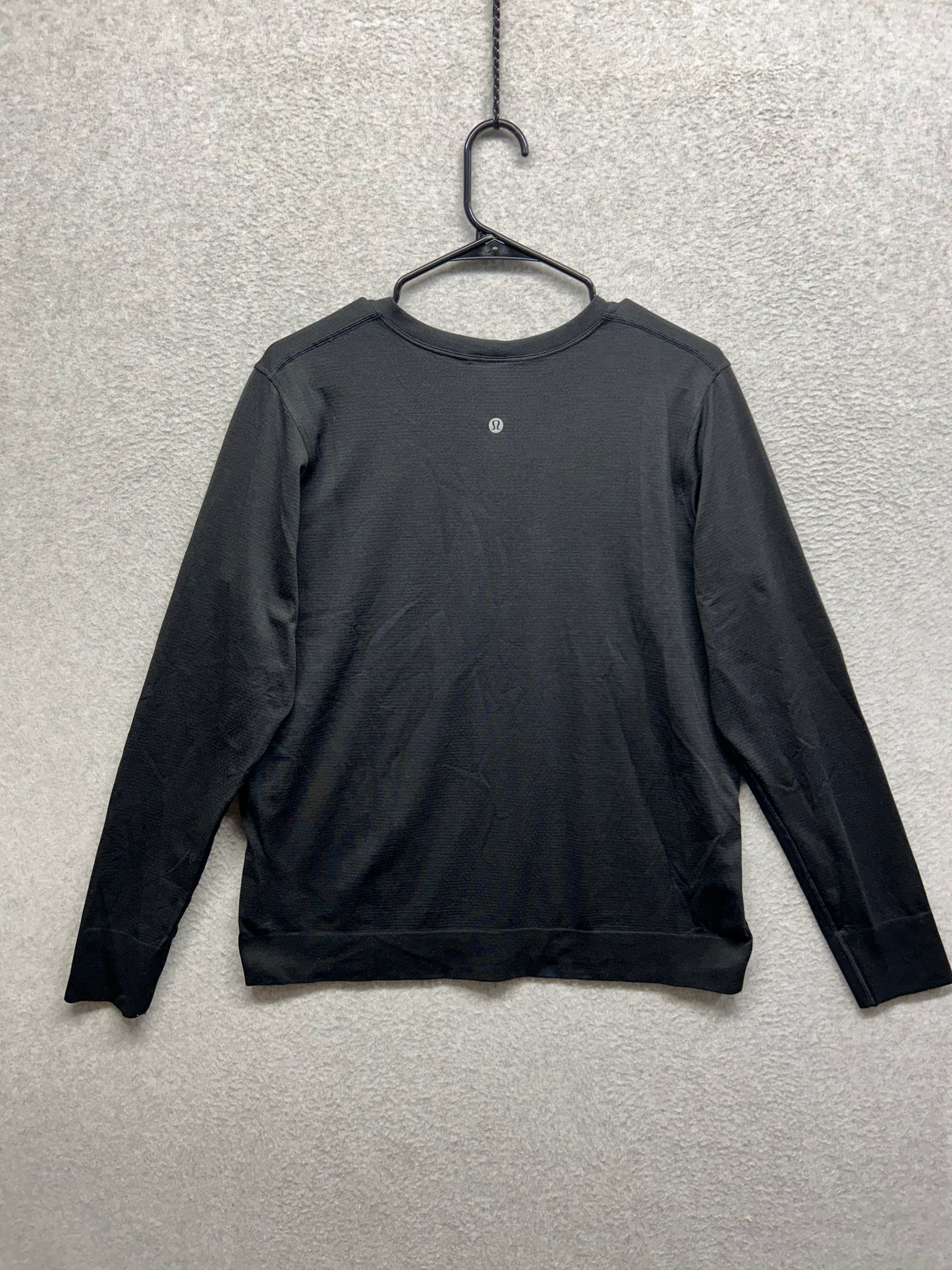 Lululemon Swiftly Tech Relaxed Long Sleeve Crew Size 10 Black