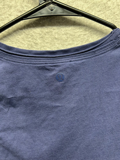 Lululemon Show Your Edge Muscle Tank Size 6 True Navy