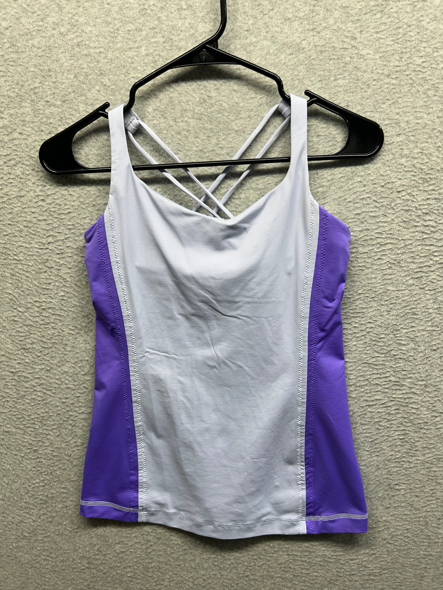 Lululemon Free To Be Tank Size 6 Cool Breeze | Power Purple