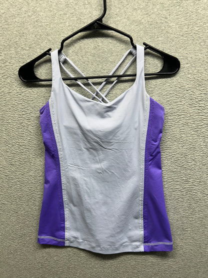 Lululemon Free To Be Tank Size 6 Cool Breeze | Power Purple