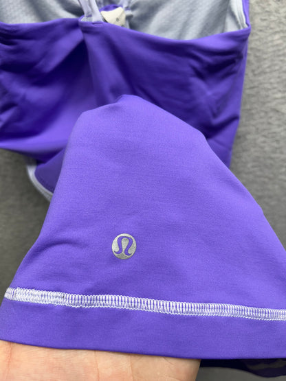Lululemon Free To Be Tank Size 6 Cool Breeze | Power Purple