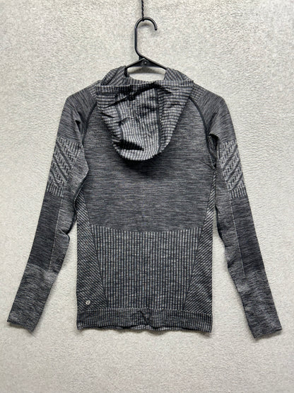 Lululemon Rest Less Hoodie Size 6 Heathered Black
