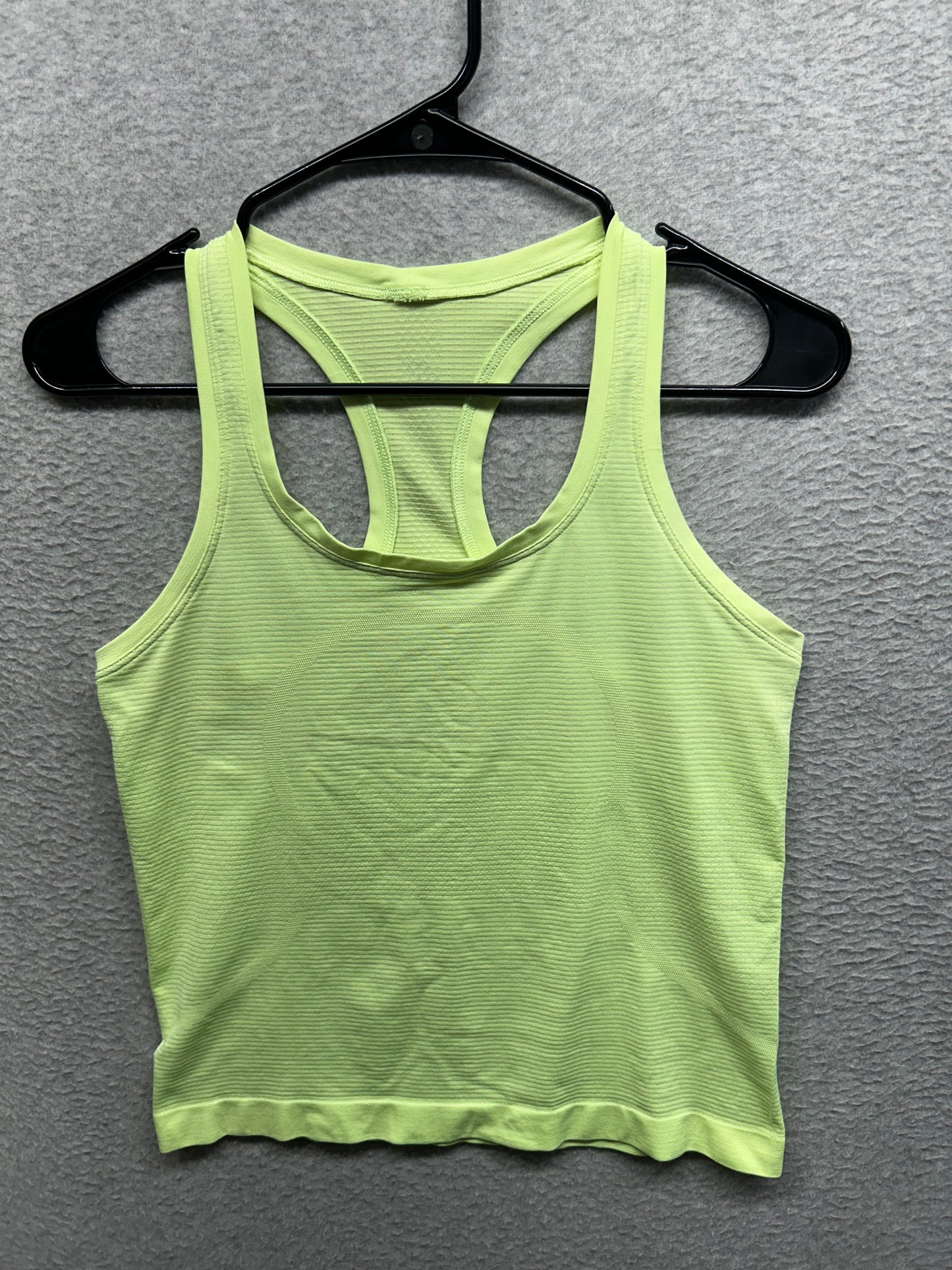 Lululemon Swiftly Tech Racerback Tank Top 2.0 Size 4 Electric Lemon