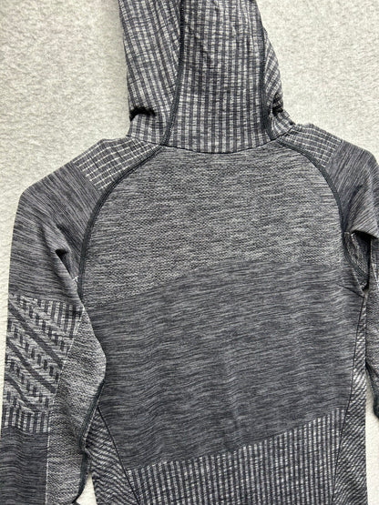 Lululemon Rest Less Hoodie Size 6 Heathered Black
