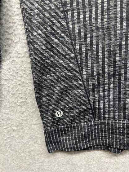 Lululemon Rest Less Hoodie Size 6 Heathered Black