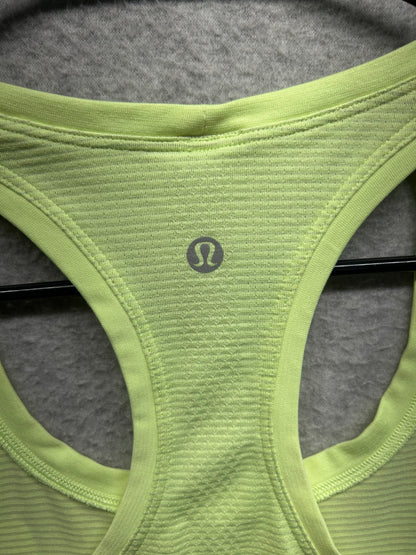 Lululemon Swiftly Tech Racerback Tank Top 2.0 Size 4 Electric Lemon