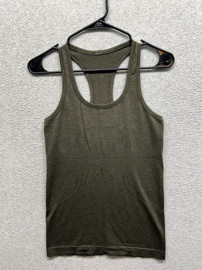 Lululemon Swiftly Tech Racerback Size 6 Brave Olive