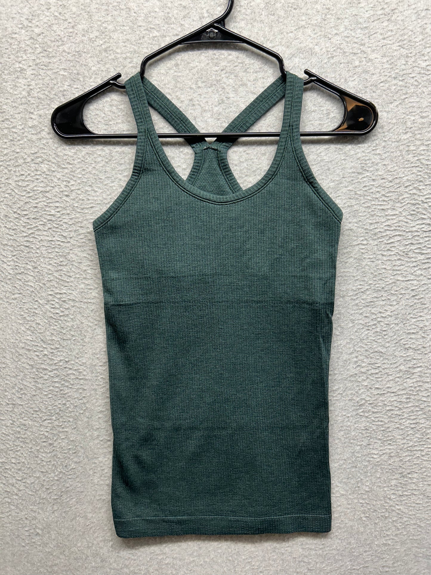 Lululemon Ebb to Street Tank Top Size 4 Smoked Spruce