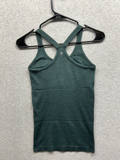 Lululemon Ebb to Street Tank Top Size 4 Smoked Spruce
