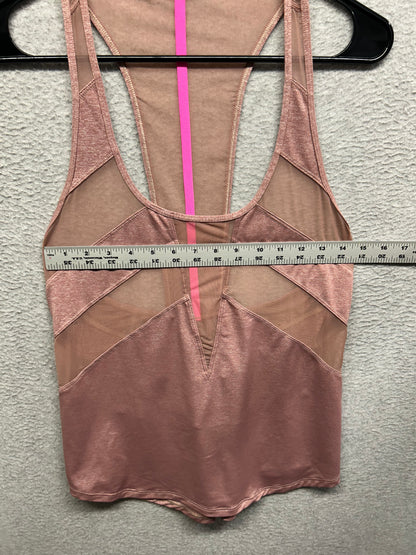 Lululemon If You're Lucky Tank Size 6 Heathered Bark Berry