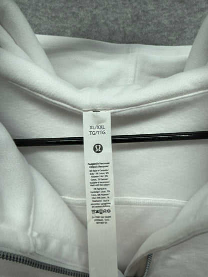 Lululemon Scuba Oversized Half-Zip Hoodie Size XL/XXL White