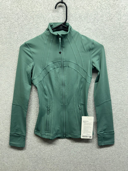 Lululemon Define Jacket Nulux Size 0 Medium Forest