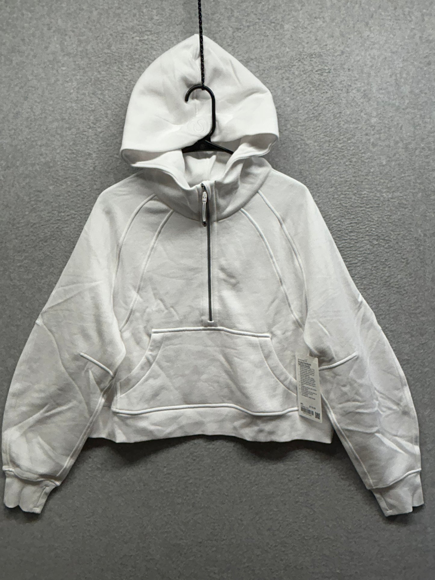 Lululemon Scuba Oversized Half-Zip Hoodie Size M/L White