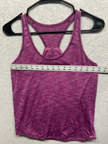 Lululemon Essential Tank Size 8 Heathered Chilled Grape