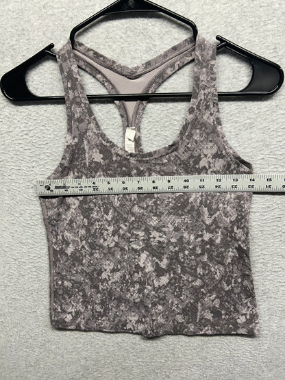 Lululemon Cool Racerback Tank Top Shorter Length Size 8 Hideaway Camo Starlight Multi
