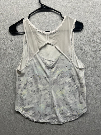 Lululemon Sculpt Tank Size 8 Mini Blushed Illusion White Multi