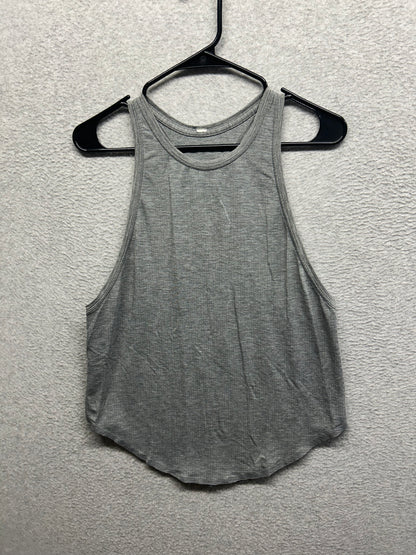 Lululemon Plank To Pike Tank Size 8 Heathered Gray