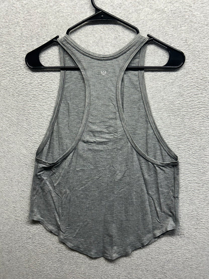 Lululemon Plank To Pike Tank Size 8 Heathered Gray