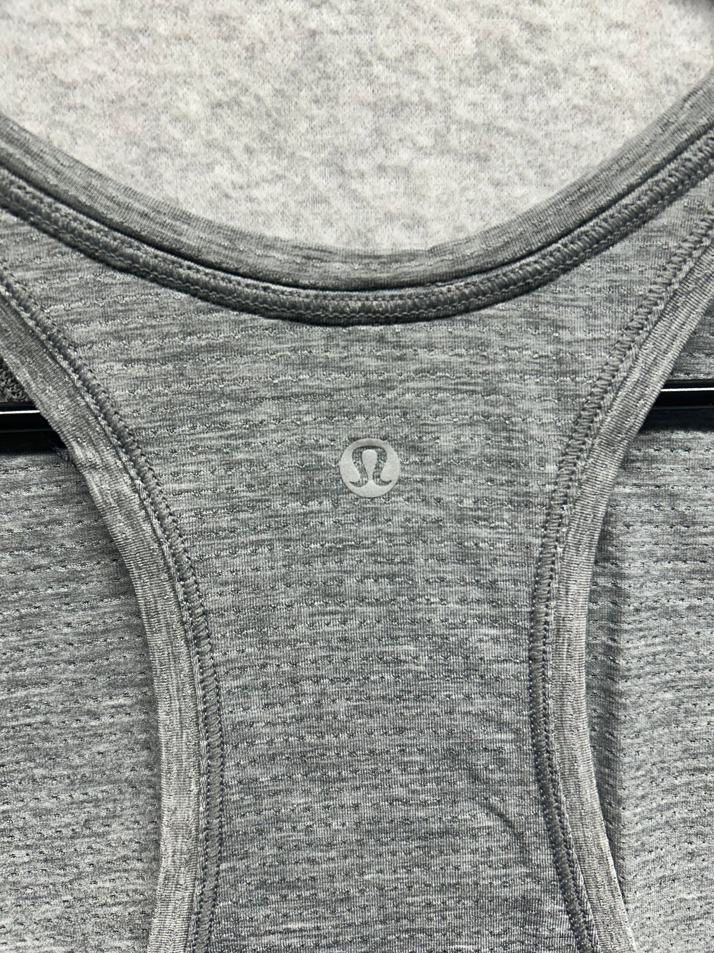 Lululemon Plank To Pike Tank Size 8 Heathered Gray