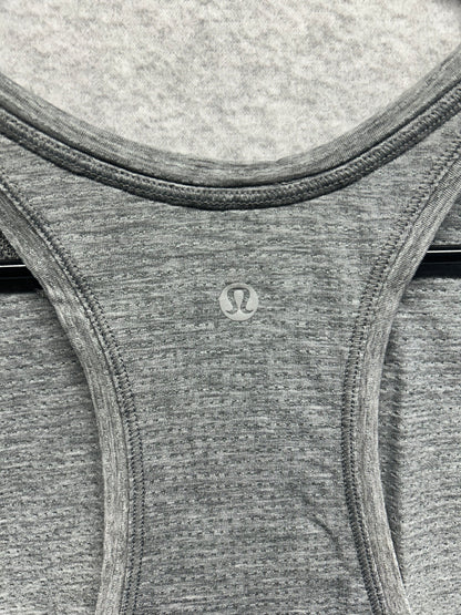 Lululemon Plank To Pike Tank Size 8 Heathered Gray
